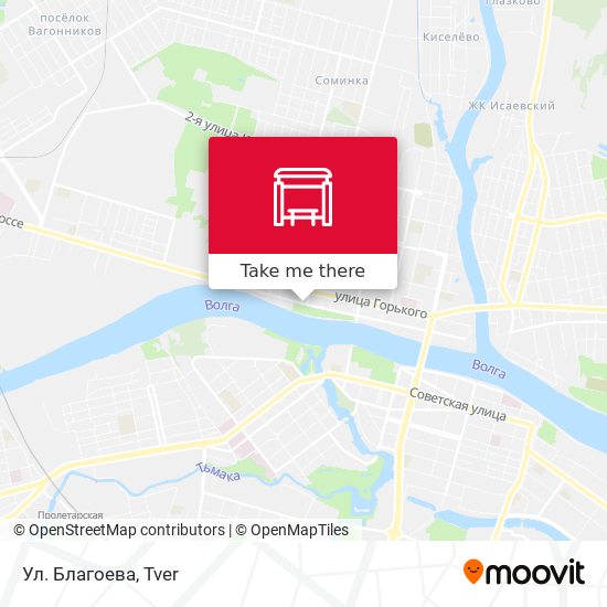 Ул. Благоева map