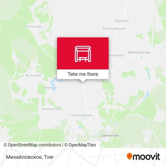 Михайловское map