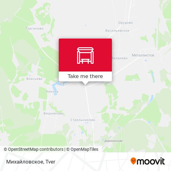 Михайловское map