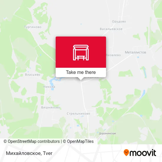 Михайловское map