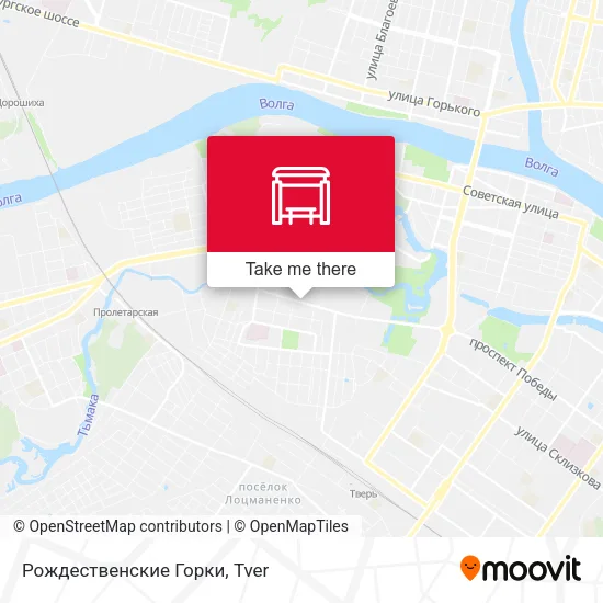 Рождественские Горки map