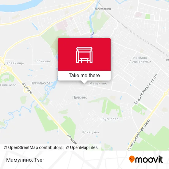 Мамулино map