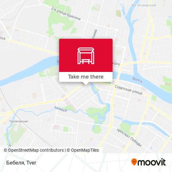 Бебеля map