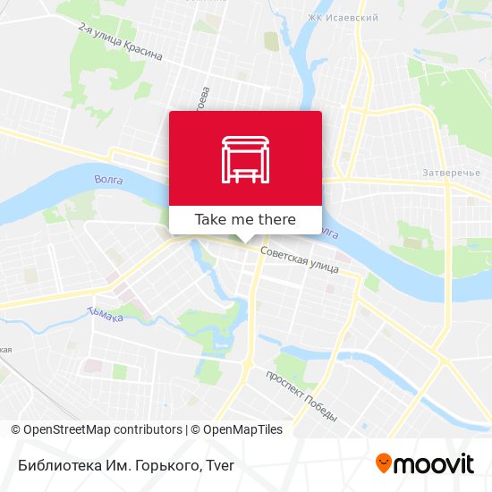 Библиотека Им. Горького map
