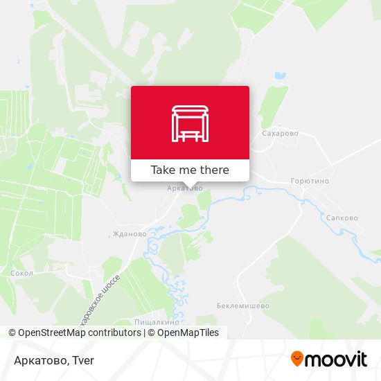 Аркатово map