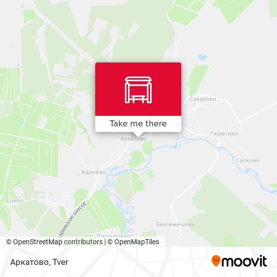 Аркатово map