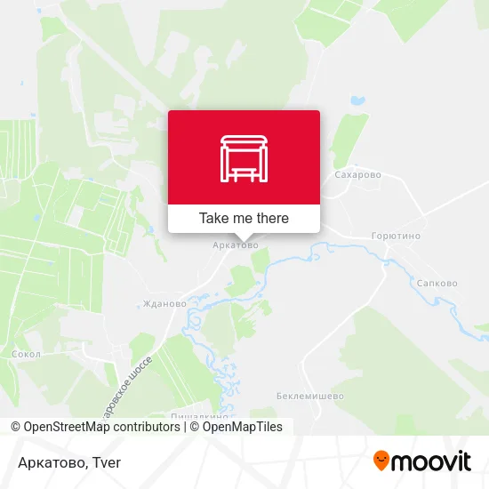 Аркатово map