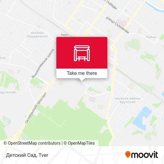 Детский Сад map