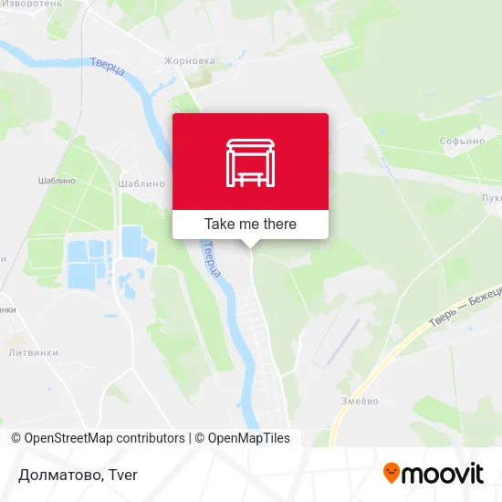 Долматово map