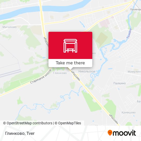 Глинково map