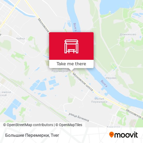 Большие Перемерки map