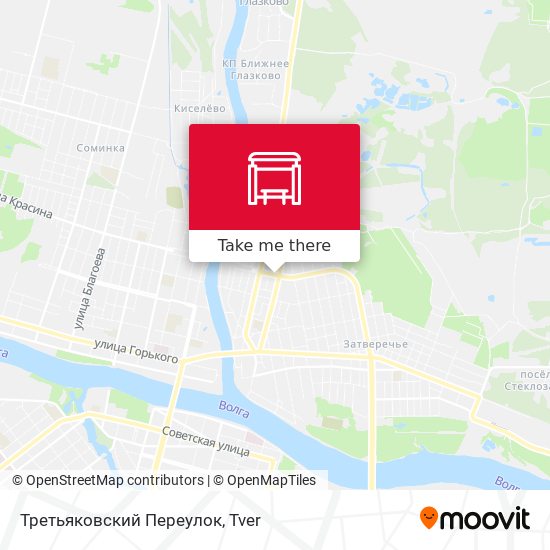 Третьяковский Переулок map