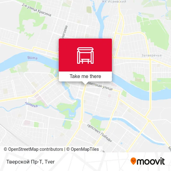 Тверской Пр-Т map