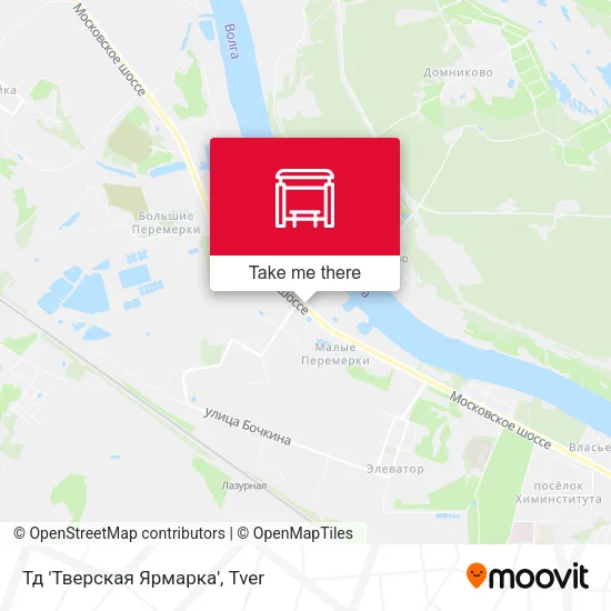 Тд 'Тверская Ярмарка' map