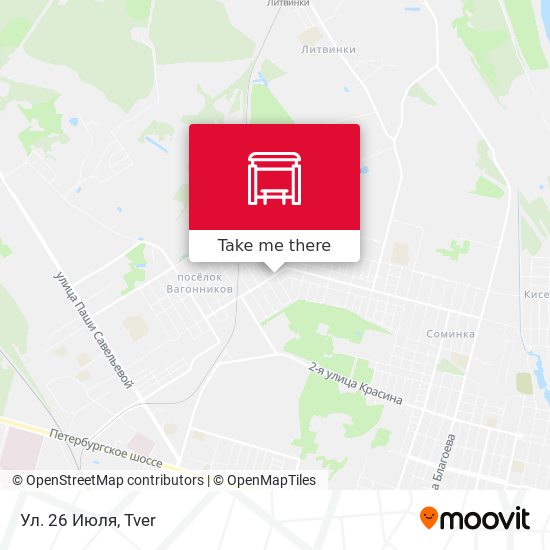 Ул. 26 Июля map
