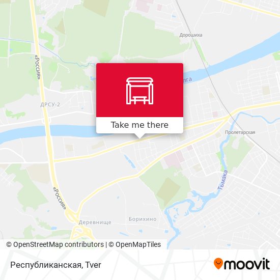 Республиканская map