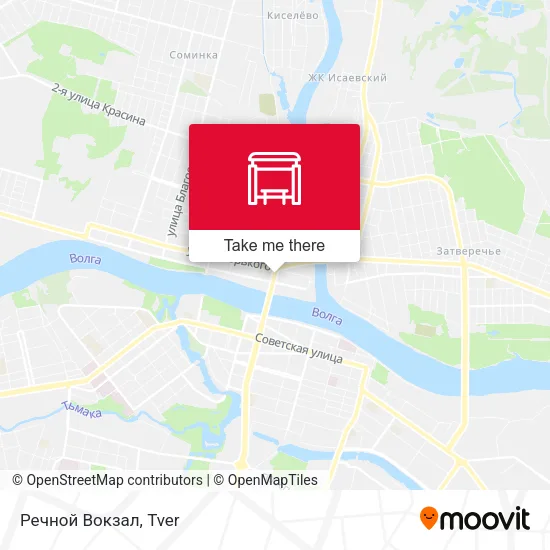 Речной Вокзал map