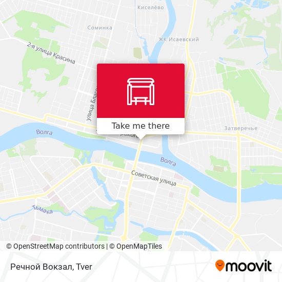 Речной Вокзал map