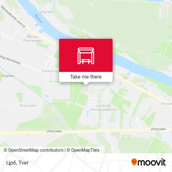 Црб map