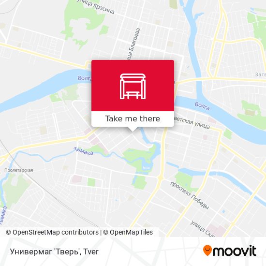 Универмаг 'Тверь' map