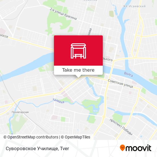 Суворовское Училище map