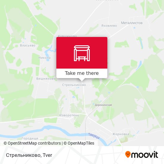 Стрельниково map