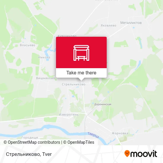Стрельниково map
