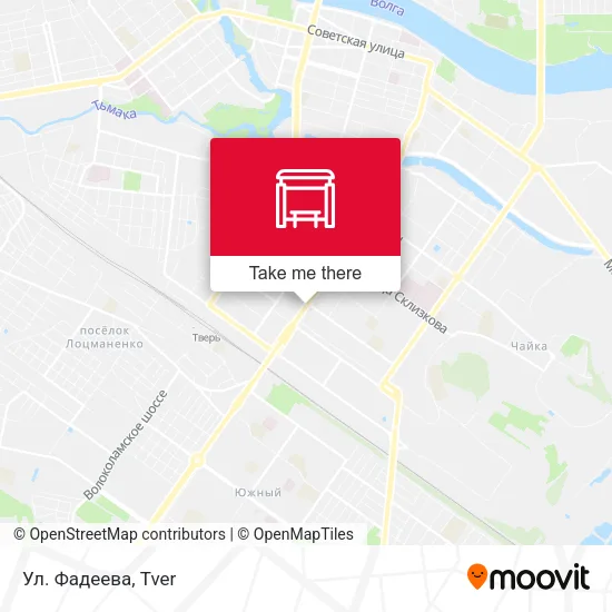 Ул. Фадеева map