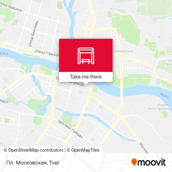Пл. Московская map