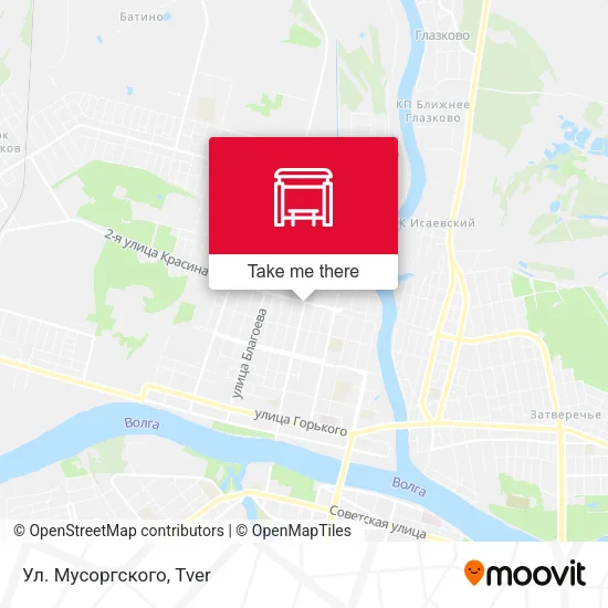 Ул. Мусоргского map