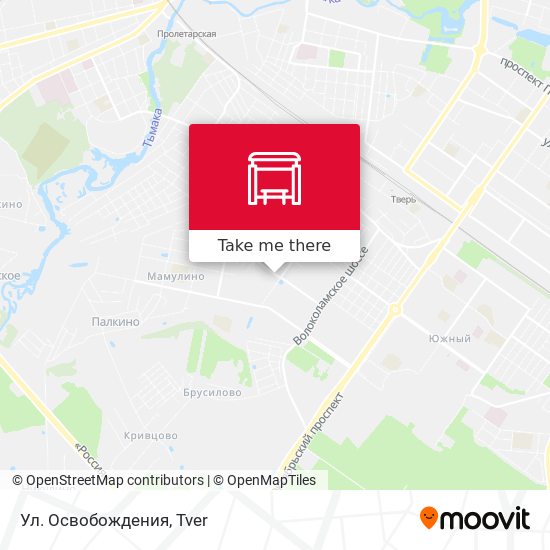 Ул. Освобождения map