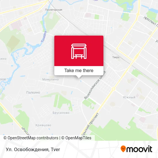Ул. Освобождения map