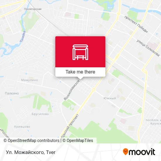 Ул. Можайского map