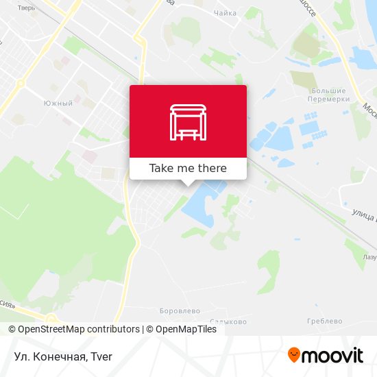 Ул. Конечная map