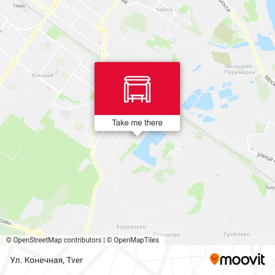 Ул. Конечная map
