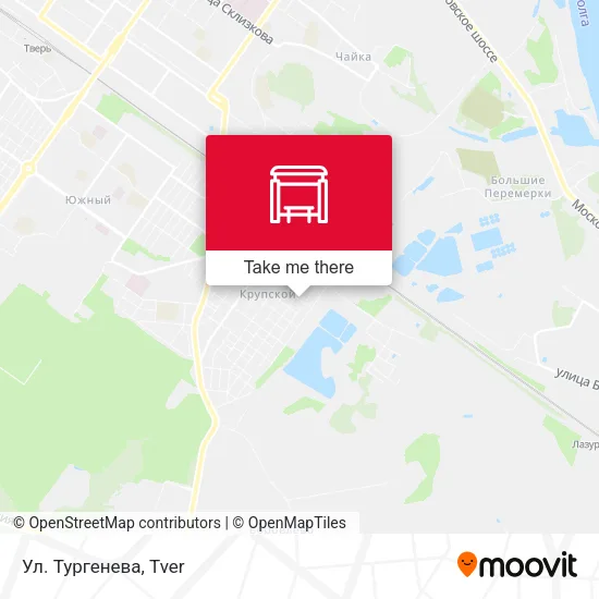 Ул. Тургенева map