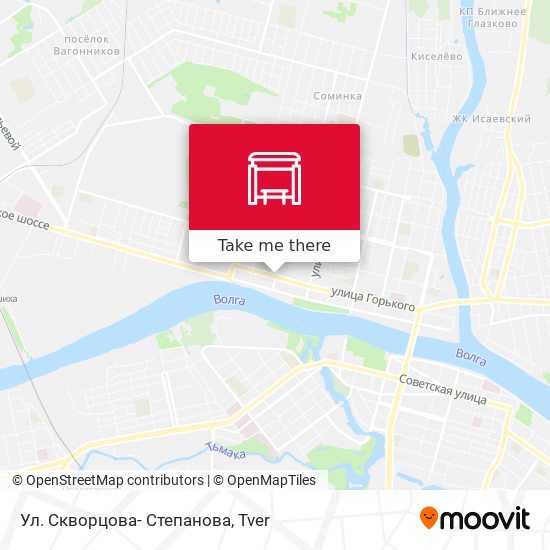 Ул. Скворцова- Степанова map