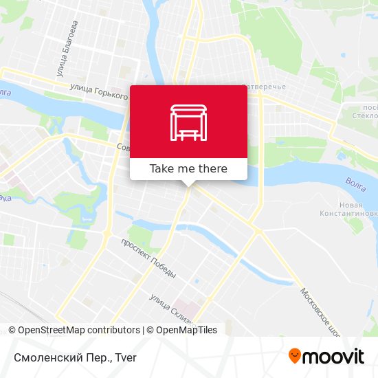 Смоленский Пер. map