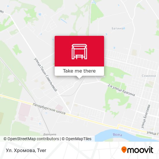Ул. Хромова map
