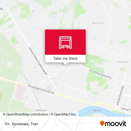 Ул. Хромова map