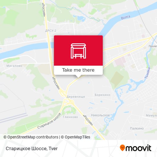 Старицкое Шоссе map