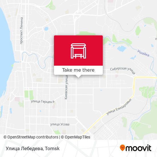 Улица Лебедева map