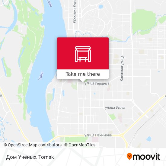 Дом Учёных map