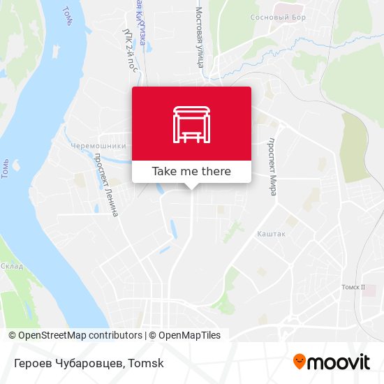 Героев Чубаровцев map