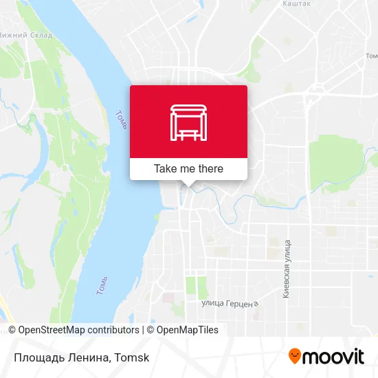 Площадь Ленина map