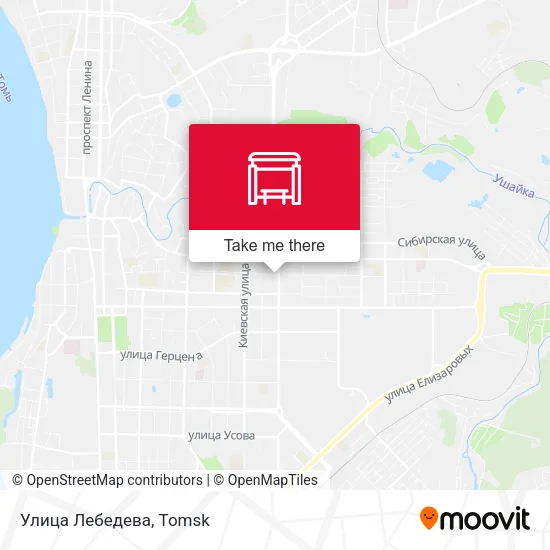 Улица Лебедева map