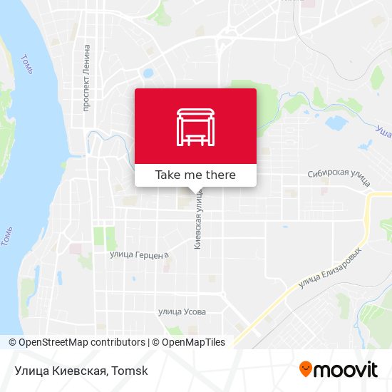 Улица Киевская map