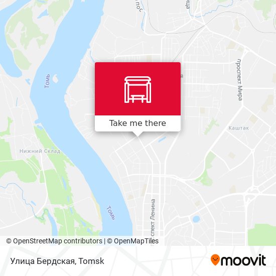 Улица Бердская map
