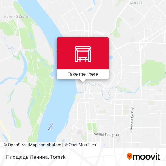 Площадь Ленина map