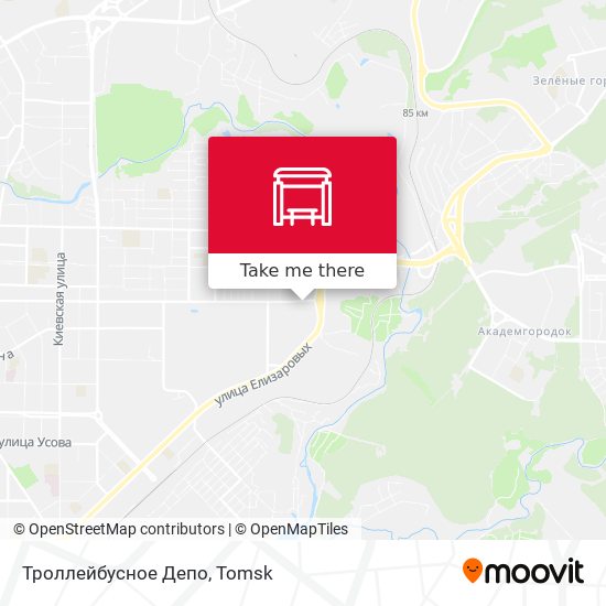 Троллейбусное Депо map